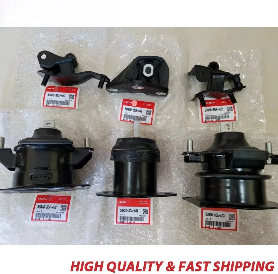 OEM Engine Mount kit Trans Mount Set 6Pcs For 03-07  Accord Acura TSX 2.4L - Image 3 of 4