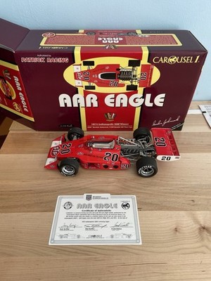 1/18 CAROUSEL 1  AAR EAGLE  1973 INDY 500 WINNER GORDON JOHNCOCK #4705 Read!