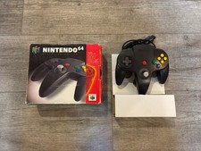 Nintendo N64 Black Controller With Box