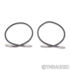 Audio Sensibility Statement OCC Silver RCA Cables; 1m Pair Interc