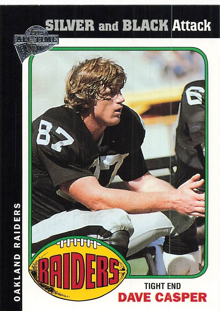 DAVE CASPER 2004 TOPPS ALL-TIME FAN FAVORITES #14