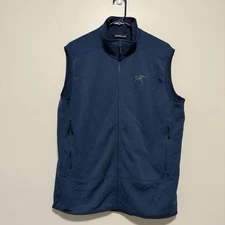 Arcteryx Kyanite Blue Fleece Lined Vest Men Size Large