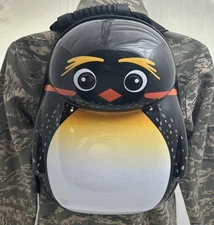 Heys America Ltd. Emperor Penguin Hardshell Backpack Carrying Handle And Straps