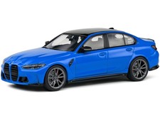 BMW G80 M3 2023 Santorini blue diecast model car S4315302 Solido 1:43