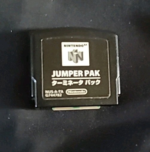 Authentic genuine Nintendo 64 Jumper Pak N64 NUS-A-TA G744782 NUS-008 JAPAN vgc