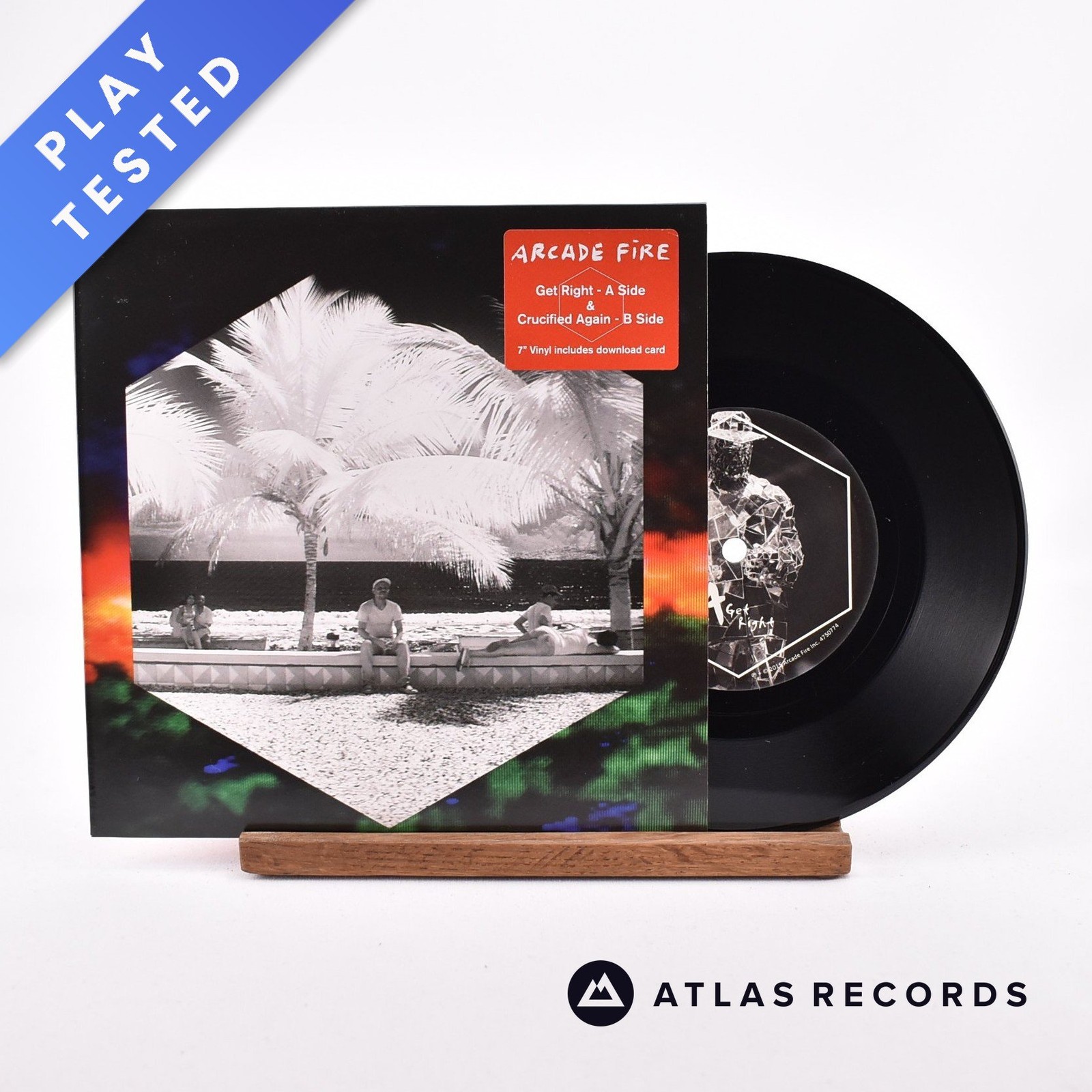 Arcade Fire - Get Right - Limited Edition 7"" Vinyl Record - NM/NM