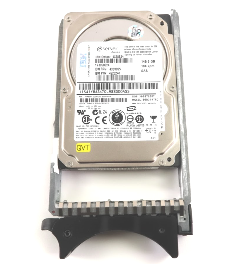 146GB SAS 2.5"" 10K (Hot-Swap with Caddy) HDD - 43X0825 / 42C0248 / 43X0824