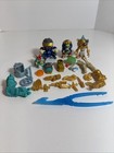 Treasure X Moose Toys 28 Piece Figures Lot Weapons Accessories Dino Pirate Gold