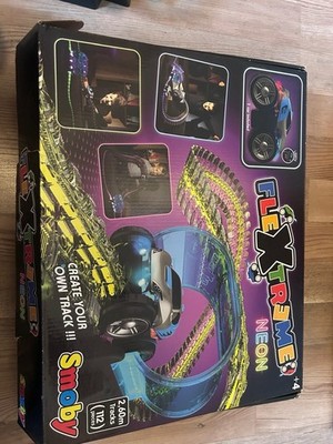 Flextreme , starterset , Ersatz Autos , Neon Bahn , Schienen, Smoby
