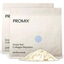 Promix Hydrolyzed Collagen Peptides - Type 1 Grass Fed Collagen 4.7g glycine ...