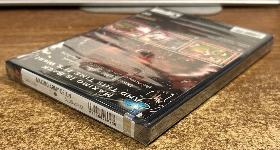 PLAYSTATION 2 - MAXIMO: ARMY OF ZIN Game COMPLETE New SEALED CapCom PS2 - Image 4 of 4