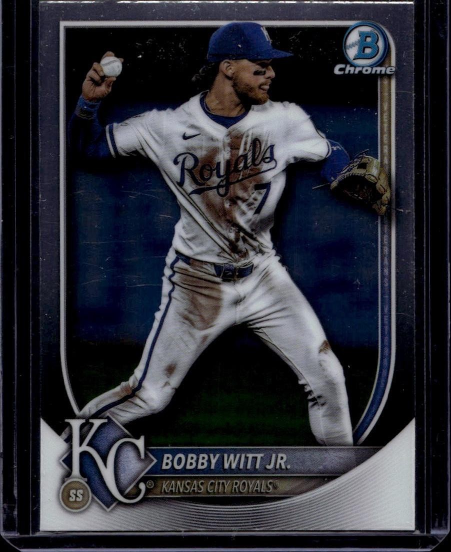 2025 Bowman Chrome #7 Bobby Witt Jr.