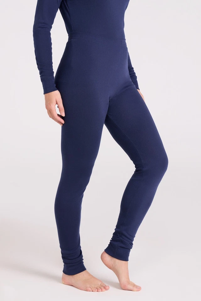 Mountain Warehouse Women Thermal Baselayer Pants Lightweight Trousers Ladies