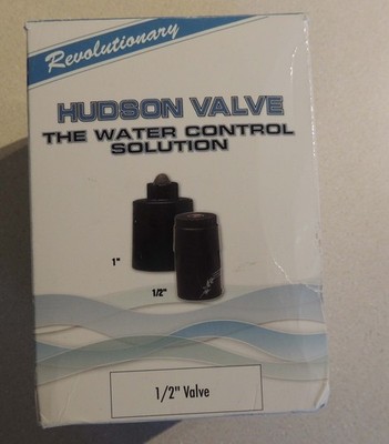 Hudson Valve 1/2'' Constant level Water control solution. NEW, BOXED