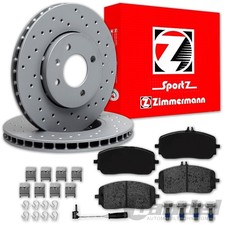 ZIMMERMANN SPORT BREMSSCHEIBEN 354mm + BEL&Auml;GE VORNE f&uuml;r MERCEDES GLE V167 C167