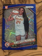 2025 Panini Prizm WNBA - Blue Velocity (RC) #146 ANEESAH MORROW VARIATION