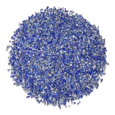 Tumbled Lapis Lazuli Crystal Stone Chips Bulk Natural Gemstone Undrilled Beads