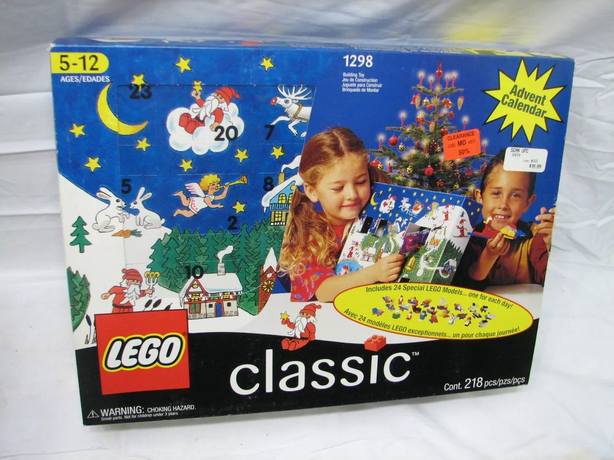 Lego advent calendar clearance sale