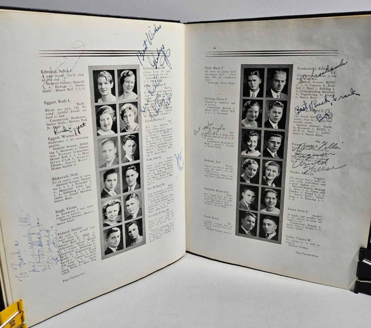 The Schurzone 1934 Yearbook, Carl Schurz Senior High School, Chicago Illinois