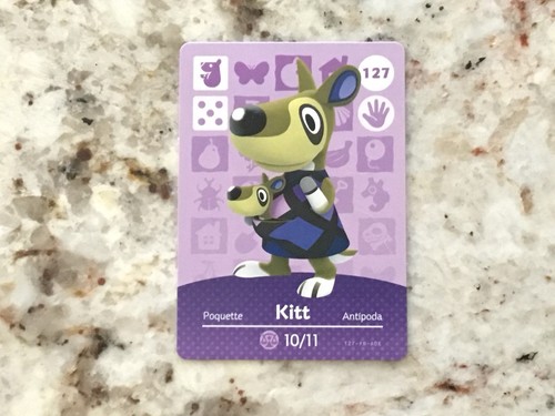 Carte Amiibo Animal Crossing - 145 - CARMEN / ZOÉ [EUR] Série 2