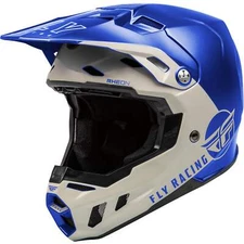 Fly Racing Formula CC Centrum Helmet - Metallic Blue/Light Grey - 73-4322