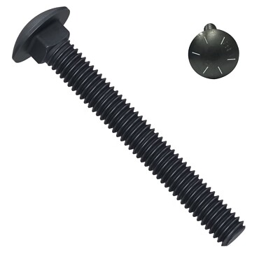 5/8''-11 x 5 Grade 8 Full Thread Carriage Bolts Shaker Screen Bolt (Pick  Qty)