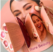 Rare affiche et brochure collector Beauty Soft Pinch Blush, NEUF