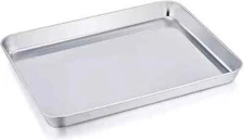 Stainless Steel Compact Toaster Oven Pan Tray Professional 8''X10.5''X1 NEW USA 
