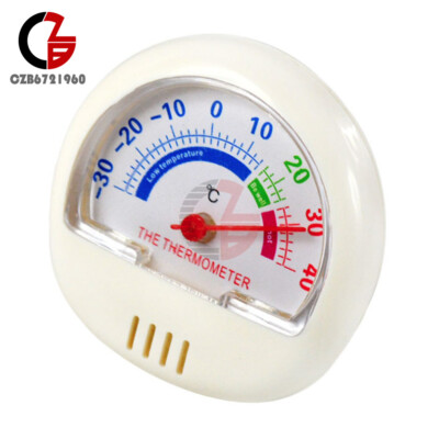 Portable Plastic Window Outdoor Wall Garden Home Graduated Disc Thermometer