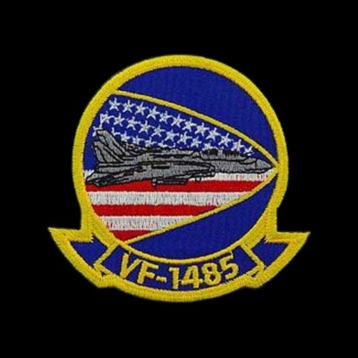USN VF-1485 HAT PATCH CAP NAVY OFFICER GIFT VETERAN  USN WOW