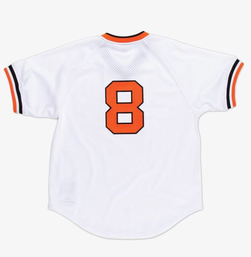 Mitchell & Ness Baltimore Orioles #8 Baseball Jersey New Mens Big & Tall $120 - Image 2 of 3