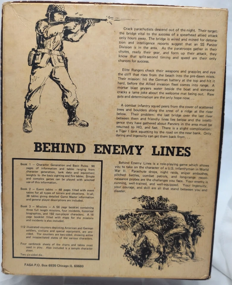 WWII RPG Behind Enemy Lines Complete Box Set + Guns of Navarone & Until Relieved - Image 4 of 4