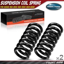2x Front Coil Spring Set for Dodge Ram 2500 Ram 3500 1994-2002 RWD 5.9L 8.0L 