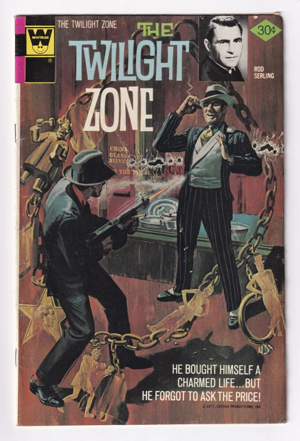 The Twilight Zone #73 (1976, Gold Key) Rod Serling Whitman Variant