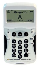 TURNING TECHNOLOGIES RESPONSE CARD NXT LCD RCXR-02 CLICKER "FAST SHIPPING" 5