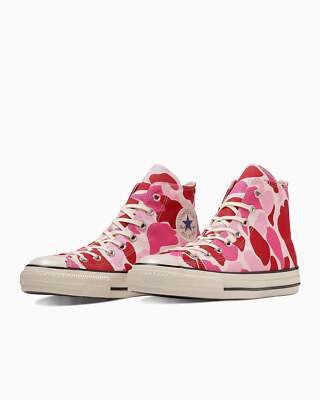 31312610 Converse All Star US 83camo CL Hi Pink (Men