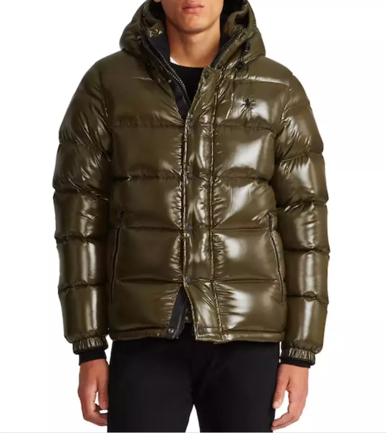Khaki bubble coat clearance mens