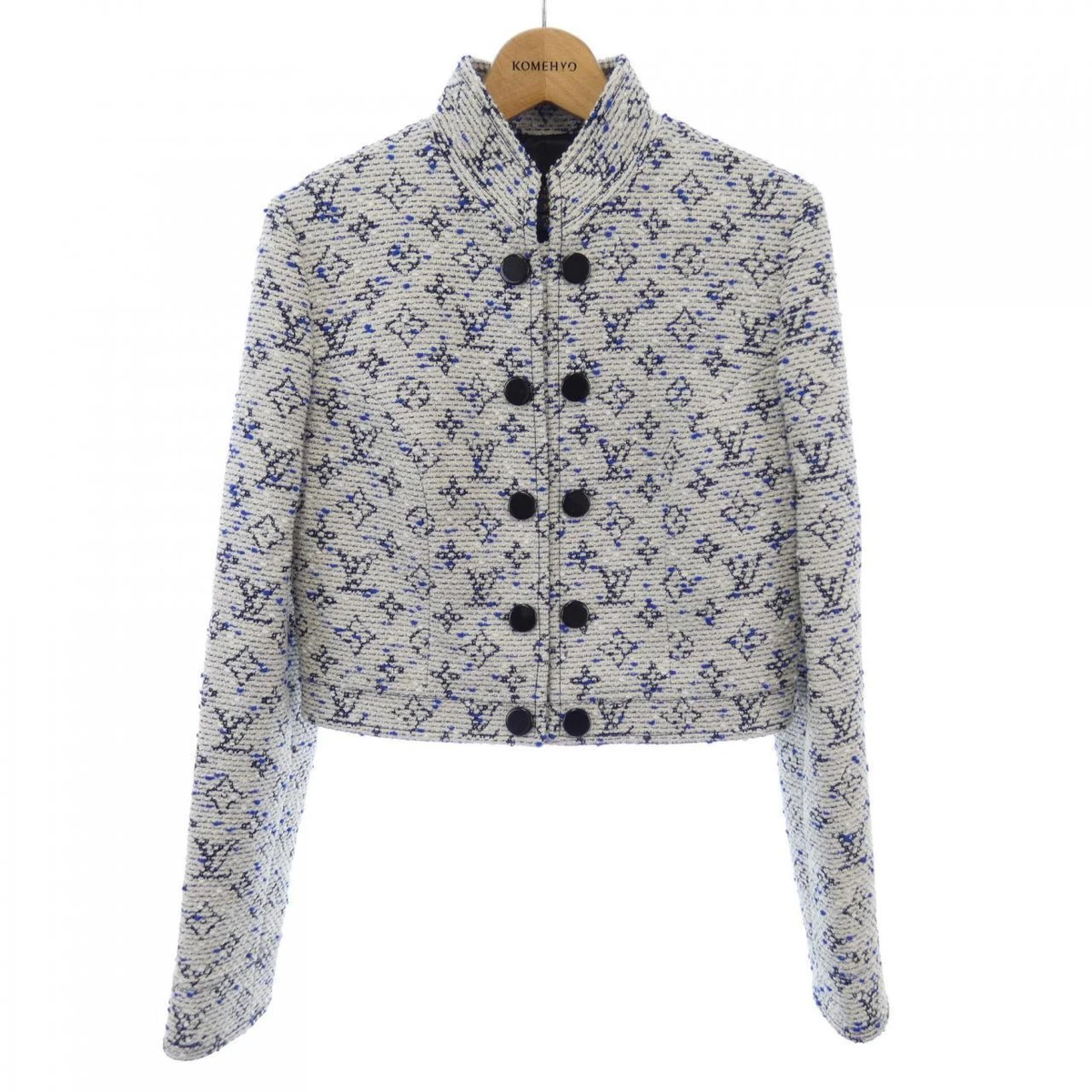 Louis Vuitton blue Since 1854 Monogram Cardigan