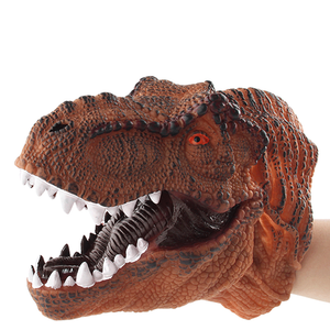 Tyrannosaurus Rex Dinosauro Testa Guanti Halloween Giocattoli//Regalo Di Natale Per Ragazzo Bambino