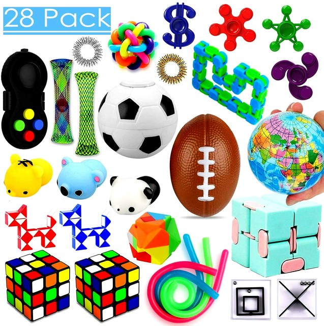 small fish fidget toy set