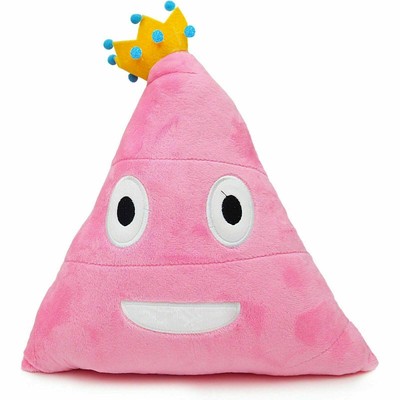 pink poop pillow