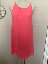 ALICE + OLIVIA PINK MINI DRESS SMALL S