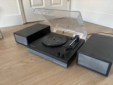 LP No.1 Bluetooth Vinyl Record Player Bluetooth  Speakers - Black LPSC-008