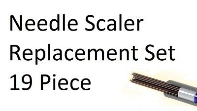 Needle Scaler Replacement Set, 19 Pc. Needle Scaler Replacement Set, 19 Pc.