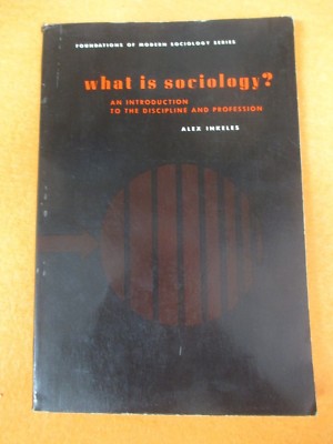 Buch Buch WHAT IS SOCIOLOGY? alex inkeles PRENTICE HALL 1964 (L94)