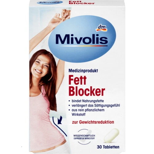 Mivolis Fett Blocker :: FAT BLOCKER for WEIGHT LOSS :: 100% HERBAL :: German