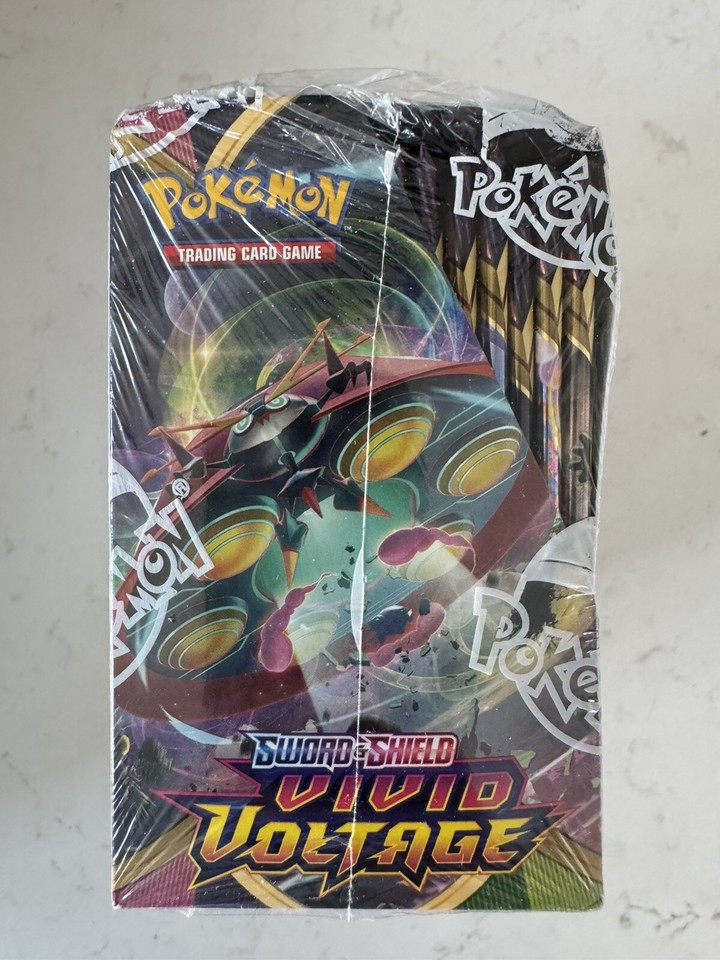 Pokemon TCG Sword & Shield Vivid Voltage Booster Box 36 packs New