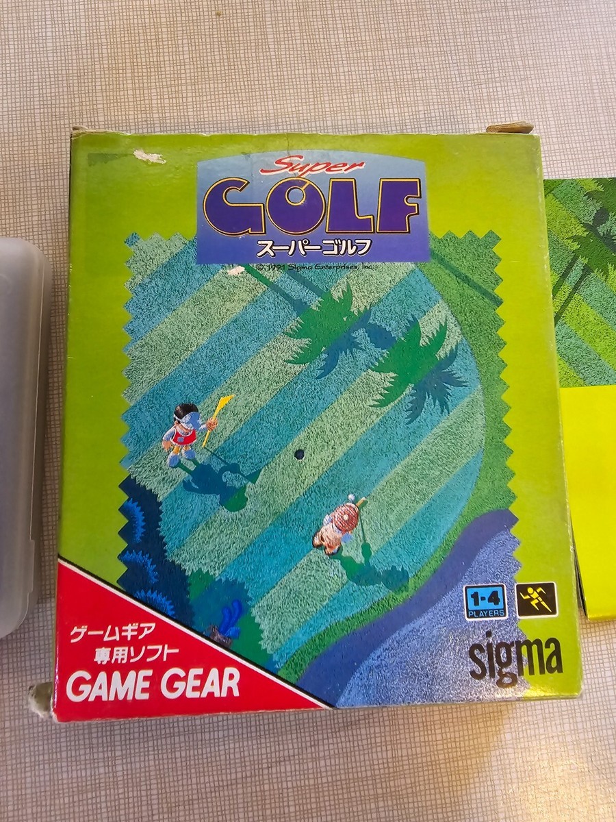 SUPER GOLF Game Gear Sega Boxed US SELLER | eBay