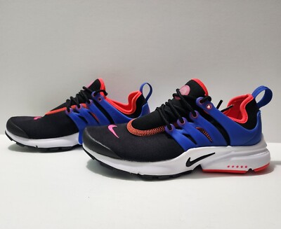 Nike Air Presto Black Hyper Pink Racer Blue Women's Shoes Sz
