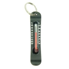 Sun Company Brrr-ometer - Snowsport Zipperpull Thermometer - Black